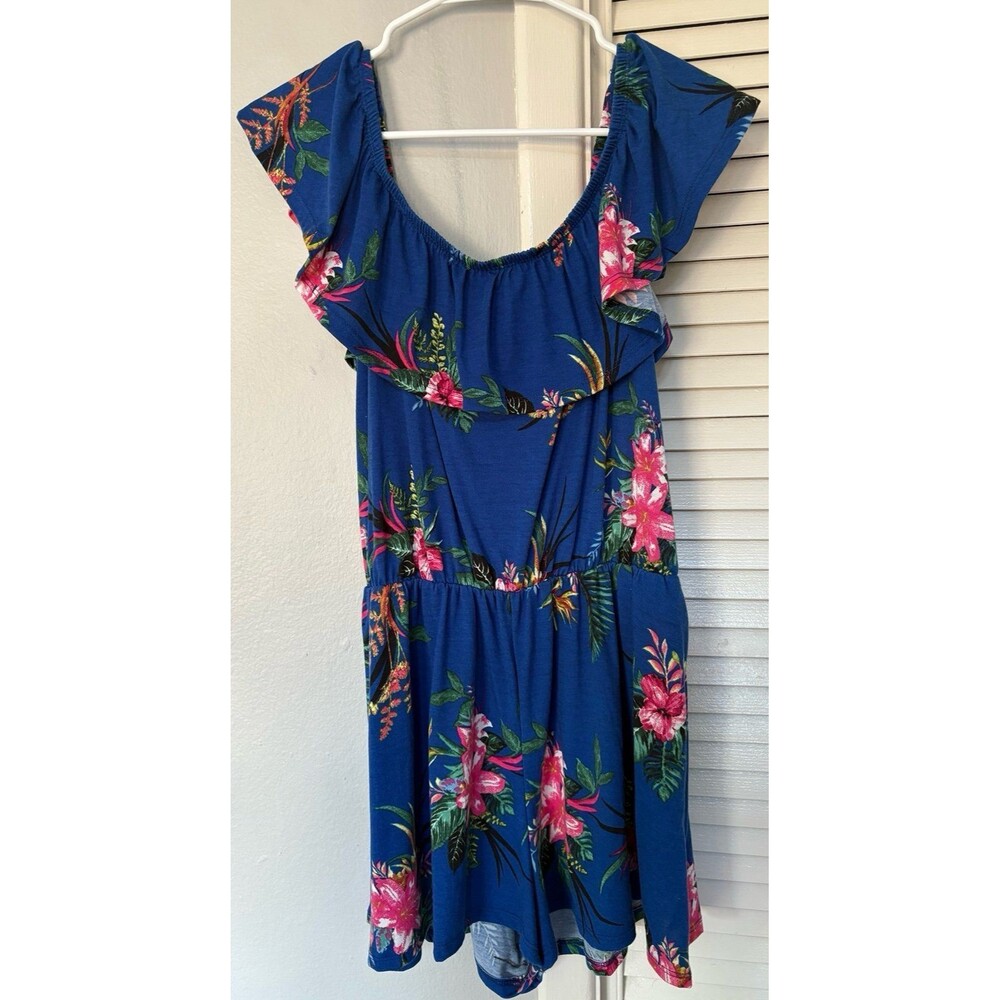 Joe Boxer Floral Romper - Juniors Size XL